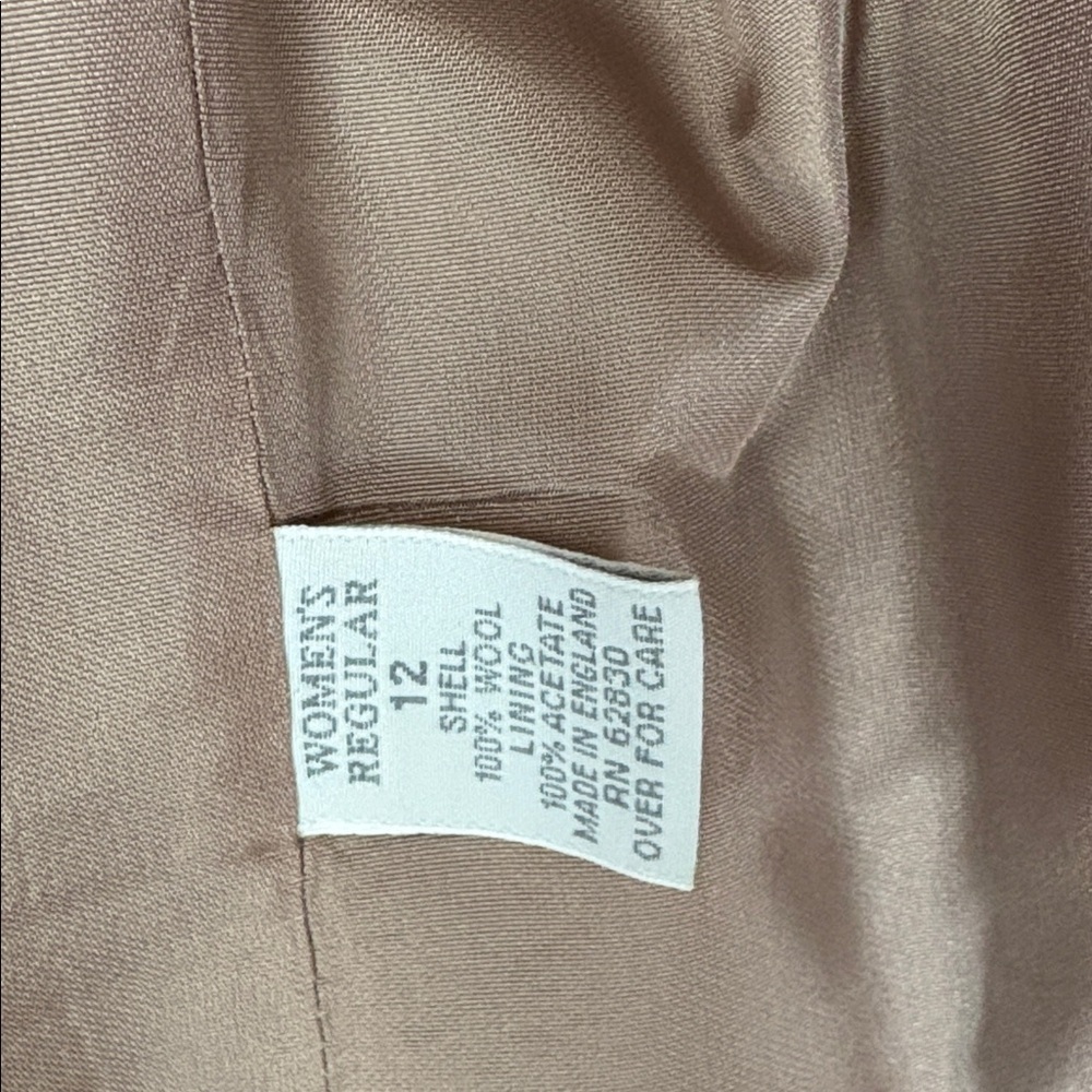 Lands End Blazer Plaid Size 12 - Picture 3 of 7